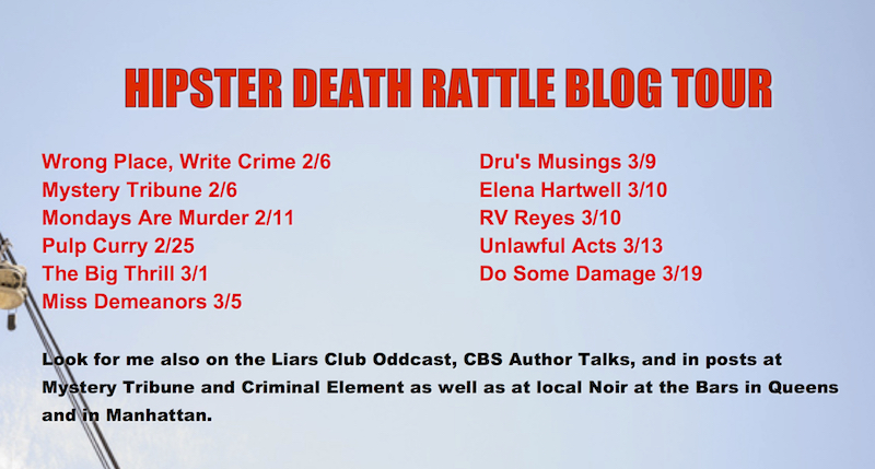 Blog Tour for Hipster Death Rattle